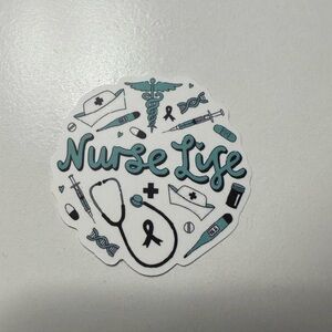 Nurse Life Sticker